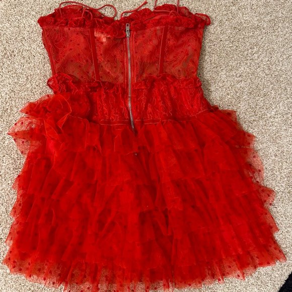 For Love And Lemons Jules Mini Dress - Picture 3 of 5